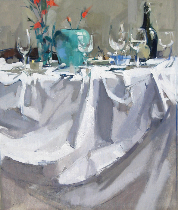 Turquoise Moretti Vase