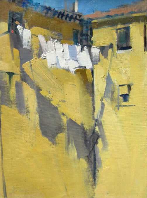 Laundry: Yellow Wall